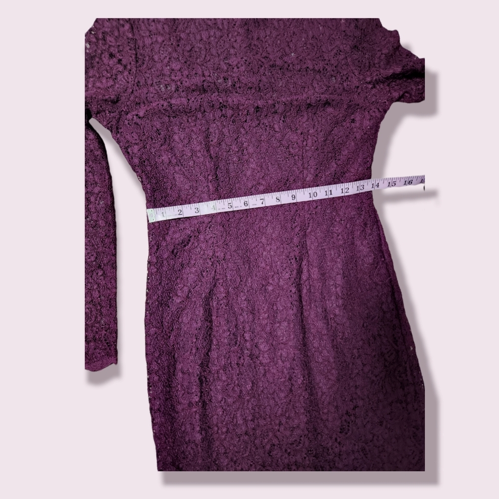 Wine cocktail dress - Picture 7 of 8